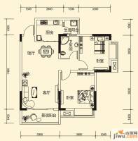 恒通御景天都2室2厅1卫69.3㎡户型图