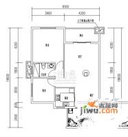 爱加西西里2室2厅1卫77.6㎡户型图