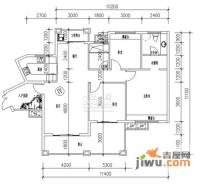 爱加西西里3室2厅2卫户型图