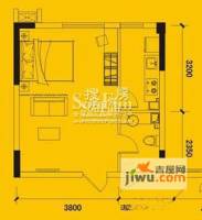 煌华新纪元普通住宅30㎡户型图