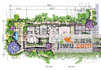 坡岭顿小镇普通住宅265㎡户型图