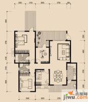 龙湖悠山小筑3室2厅2卫135㎡户型图