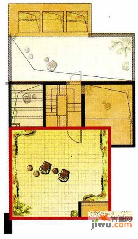 栖园4室2厅4卫268㎡户型图