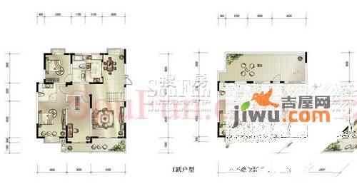 国信阅景龙华3室2厅2卫户型图