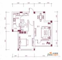 新星艾维尼小城1室1厅1卫60㎡户型图