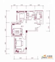 新星艾维尼小城2室1厅1卫75㎡户型图