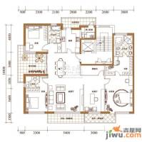 北京公园5室3厅3卫208.7㎡户型图