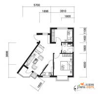 新希望家园2室1厅1卫73.7㎡户型图