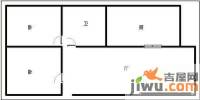 新希望家园1室1厅1卫户型图