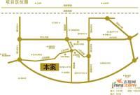 中央银座公馆位置交通图