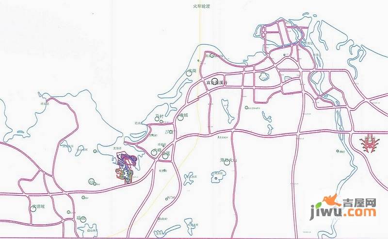 富力红树湾位置交通图
