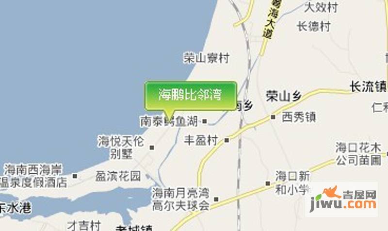 海南大鹏戴斯五星级温泉度假酒店位置交通图图片