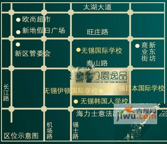 中锐瑞城国际社区位置交通图图片