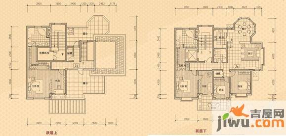 山语银城6室2厅3卫269.5㎡户型图