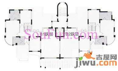 金色江南三期4室2厅2卫173㎡户型图