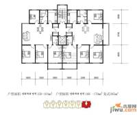 青岛启阳国际4室1厅1卫179㎡户型图