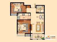 海信淮安郡2室2厅1卫80.3㎡户型图