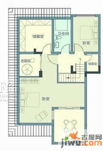 海信慧园5室2厅2卫160㎡户型图