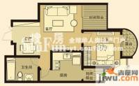 天马相城一期1室1厅1卫66.7㎡户型图