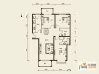 银丰花园3室2厅2卫148㎡户型图