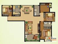 保利花园4室2厅2卫150㎡户型图