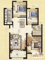 齐鲁涧桥3室2厅1卫108㎡户型图