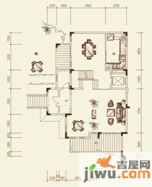 银地班芙小镇6室4厅4卫463.6㎡户型图