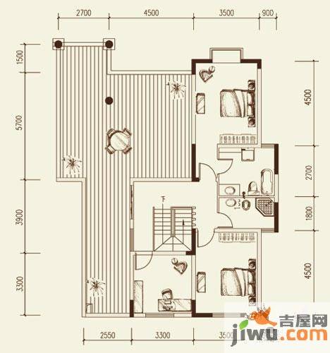 银地班芙小镇6室2厅4卫248.6㎡户型图