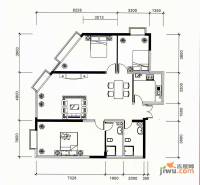 祥源大厦3室2厅2卫165.2㎡户型图