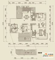 金龙国际花园4室2厅2卫178.8㎡户型图