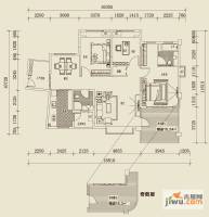 金龙国际花园3室2厅2卫134.8㎡户型图