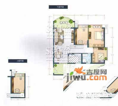 春江滴翠4室2厅1卫127.2㎡户型图