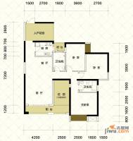 北城公馆3室2厅2卫143.2㎡户型图