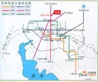 欣都龙城位置交通图1