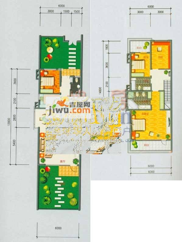 同德极少墅普通住宅181㎡户型图