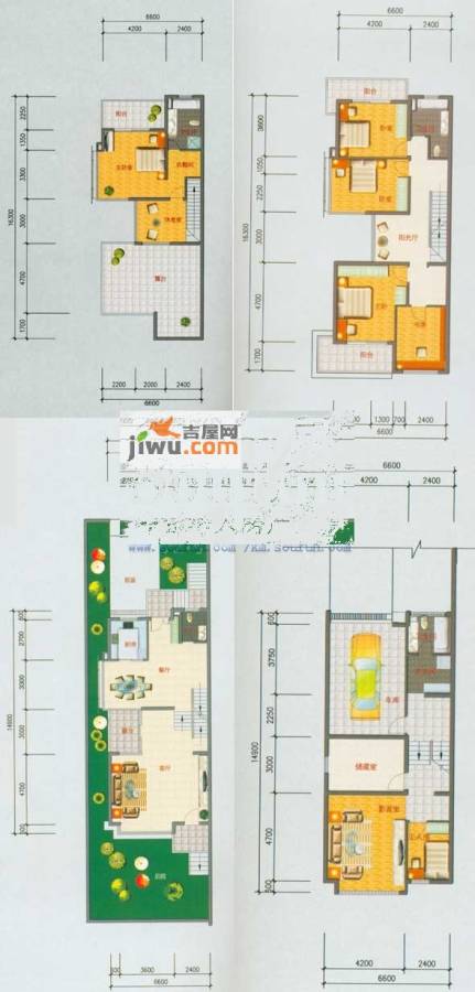 同德极少墅普通住宅250.2㎡户型图