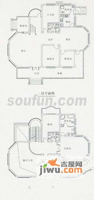 岭东紫郡9室4厅3卫386.1㎡户型图