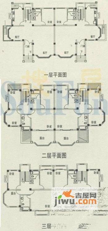 海韵枫丹9室2厅6卫388.7㎡户型图