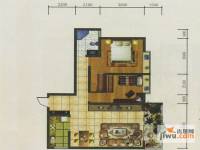 春城慧谷2室2厅1卫99.3㎡户型图