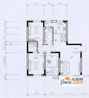 众诚一品东南3室2厅1卫108.8㎡户型图