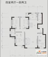 众诚一品东南4室5厅2卫160.1㎡户型图