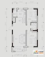 众诚一品东南2室2厅1卫83.8㎡户型图