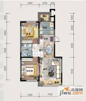 澳海東方1號2室2厅1卫89㎡户型图