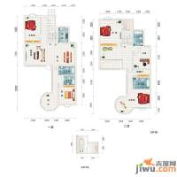 东方之珠水晶湾5室3厅4卫户型图