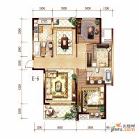 丰和新城二期3室2厅2卫127.5㎡户型图