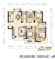 众鑫城上城4室2厅2卫170㎡户型图