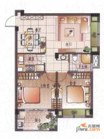 景城名郡2室2厅1卫75.3㎡户型图
