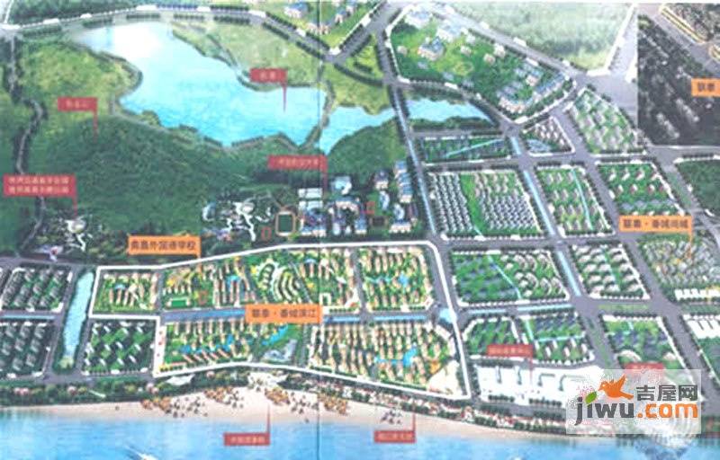 联泰香域滨江规划图图片