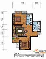 丰南星河湾2室2厅1卫70.4㎡户型图