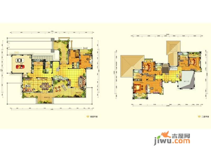 金碧艺墅普通住宅463㎡户型图